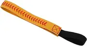 [Mikinona] Baseball Pattern Headband Athletic Elastic Headband Sports Style Headband Elastic Baseball Headband Sports Elastic Hairband Baseball Print Headband Head Band Leather Yellow