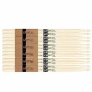 LA Special by Promark 7AN Hickory Drumsticks, 6-pack - Drum Sticks Nylon Tip