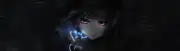 Anime artwork face women glowing girls smoke kula Playmat Gaming Mat
