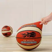 The Handleshh Silent Foam Basketball Dribbling Indoor Silent Basketball Balls 21cm Orange Cloud
