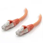 Alogic 1.5m Orange 10GbE Shielded CAT6A LSZH Network Cable [C6A-1.5-ORANGE-SH]