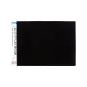 Bantex A3 20 Pocket P/P Oblong Display Book - Black