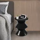 Cute Sofa Stool Vintage End Table Small Night Stand for Couch Sofa Side Talbe US