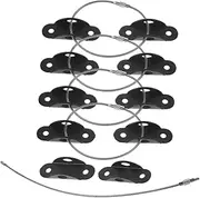 Kisangel Furniture Anchors 5 Sets Cabinet Straps Safety Straps for Wall Proofing Kit