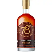 78 Degrees Muscat Finish Australian Whiskey 700mL