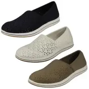 Ladies Clarks Brinkley Emily Lightweight Cloudstepper Loafer Style Shoes