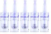 5Pcs Derma Pen Dermapen Mircroneedling Pen Needles Cartridges Tips Derma Roller 24Pins Needle Cartridges A6 Replacement (24Pins)