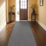 Color&Geometry Door Mat 2.3'x10' Runner Rug with Rubber Backing, Non Slip Was...