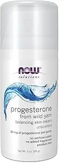 NOW Progesterone Cream, 3-Ounces