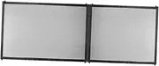 FONDOTIN 1Set Pet Isolation Fence Net Foldable Dog Enclosure for Indoor Use Lightweight and Portable Easy to Install with Adhesive Hooks Provides Area for Puppies and Dogs