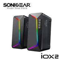 在飛比找momo購物網優惠-【SonicGear】iOX2 USB 2.0聲道幻彩藍牙多