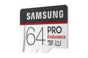 Samsung 64GB Pro Endurance Micro SDXC Memory Card with Adaptor - 100MB/s