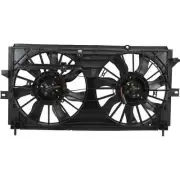 Dual Fan Radiator Cooling Fan Assembly For 2000-03 Chevrolet Impala Monte Carlo (for: Chevrolet)