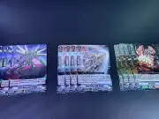 Cardfight! Vanguard Glanz Dragon Eclair Dragon Glad Grad X4 copies