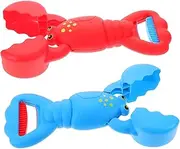 Kisangel 2Pcs Lobster Claw Sand Digger for Beach Play Easy to Use Sandbox for Outdoor Fun Engaging Design for All Season Activities