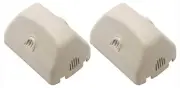 2 Pk Safety 1st Dual Release Outlet Plug & Adapter Cover w/Cord Shortener 72385