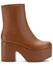 Larroude Miso Leather Platform Boot