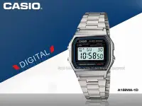 在飛比找Yahoo!奇摩拍賣優惠-CASIO手錶專賣店 國隆 卡西歐 A158WA-1D  D