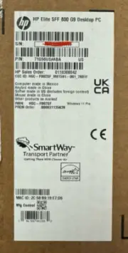 Brand New HP Elite SFF 800 G9 i7-12700 16GB 256GB WIN11 - WARRANTY