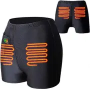 Heated Trousers, Unisex Battery Heated Boxer Briefs Warm Pants Shorts Electric Thermal Underwear Bottom for Men Women style629