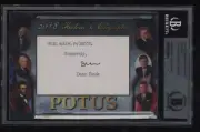 David Dean Rusk 2018 Historic Autographs POTUS Cut Autograph