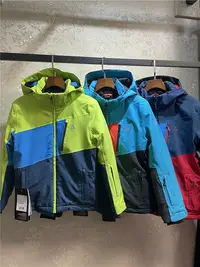 在飛比找Yahoo!奇摩拍賣優惠-schoffel兒童滑雪服上衣男女童德國彈力保暖防風防水外貿