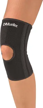 [3美國直購] MUELLER 彈性護膝 S/M 1只 適 膝圍30-40CM ELASTIC KNEE STABILIZER B001G8QVQM