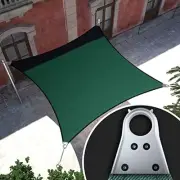 12' x 16' Rectangle Super Ring Sun Shade Sail Canopy RSTAWS, 1 2' x 1 6' Green