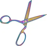Tula Pink 8 inch Fabric Shears Scissors Hardware Collection - Left Handed