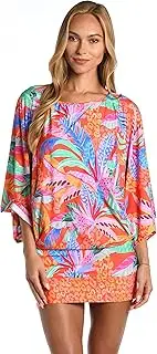 [Sunshine 79] Women's Standard Short Sleeve Tunic Cover Up Dress