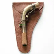 High Quality Alto Saxophone Mouthpiece Neck Leather Bag Case Fast Ship US US