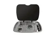 Thetford Argent 3 Burner Hob with Glass Lid