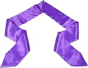 [GAROZATION] 182cm Graduation Sash Plain Satin Shawl Custom Shoulder Strap Honor Stole for Graduation