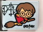 Boy Girl Harry Potter Silicone Money Credit Card Fold Wallet Purse case gift