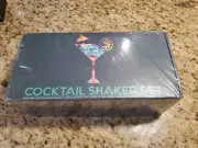 Mixology Bartender Kit: 23-Piece Bar Set Cocktail Shaker Set with Stylish Bamboo