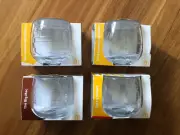 NEW Mcdonalds 50 years of maccas glass wobbling glasses x 4