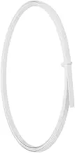 PH PandaHall 5.4 Yards 6mm PVC Covered Steel Boning for Bridal Gowns, Corsets, Evening Gowns, Lingerie, Hats - White, PVC and Steel, Formal Occasion