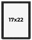 17x22 Shadow Box Black Rustic Barnwood Display Frame | 1.125 Inch Deep | 0.875