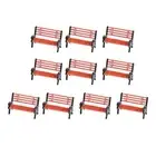 Benches Model Micro Landscape Garden Dollhouse Furniture Miniature DIY