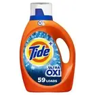 Tide Ultra Oxi Liquid Laundry Detergent 84 Fl Oz Stain Odor Removal Pack Of 1