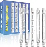 Lamptobe Halogen R7s 118mm 300W Dimmable Light Bulb 118mm J118 J Type Linear Double Ended Base Floodlight Bulbs Super Bright Slim Reflector Lamps Warm White 2800K 5900LM 230V for Floor Lamps(5 Pack)