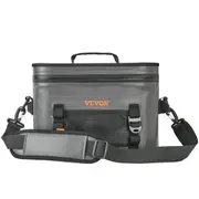 Soft Cooler Bag, 16 Cans Soft Sided Cooler Bag Leakproof with Zipper, Waterproof Soft Cooler Insulated Bag, Lightweight & Portable Collapsible Cooler for Beach, Hiking, Picnic, Camping,