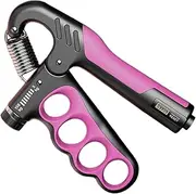 Hand Grip Strengthener, Adjustable Grip Strength Training Tool - Finger Exerciser for Bodybuilding with Smart Counter for Seniors, Women, Adults, Men and Athletes