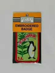 Vintage Victor Harbor SA South Australia Patch Cloth Patch Embroidered Souvenir