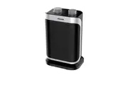Portable Ceramic Heater Oscillating Fan Desk Floor 1500W Heller - Black