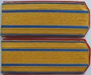 WW1 Shoulder straps of the Colonel of Nikolaev Artillery school, RIA, Repo