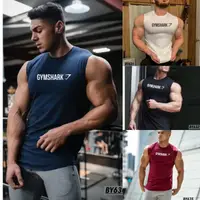 在飛比找蝦皮購物優惠-健身服背心背心健身房健身 Musclecut Gym Sha