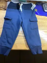Old Navy 2T Cargo Pants Navy Blue 33"-36" Boys Casual Comfortable