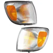 Corner Light For 98-2000 Toyota Sienna Set of 2 LH RH Incandescent w/ Bulbs (for: Toyota)