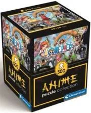 Clementoni 500 Piece Jigsaw Puzzle In Cube Box - One Piece 1